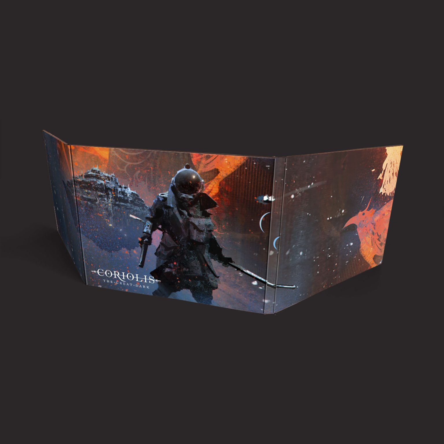 Coriolis: The Great Dark Gamemaster Screen -  Free League