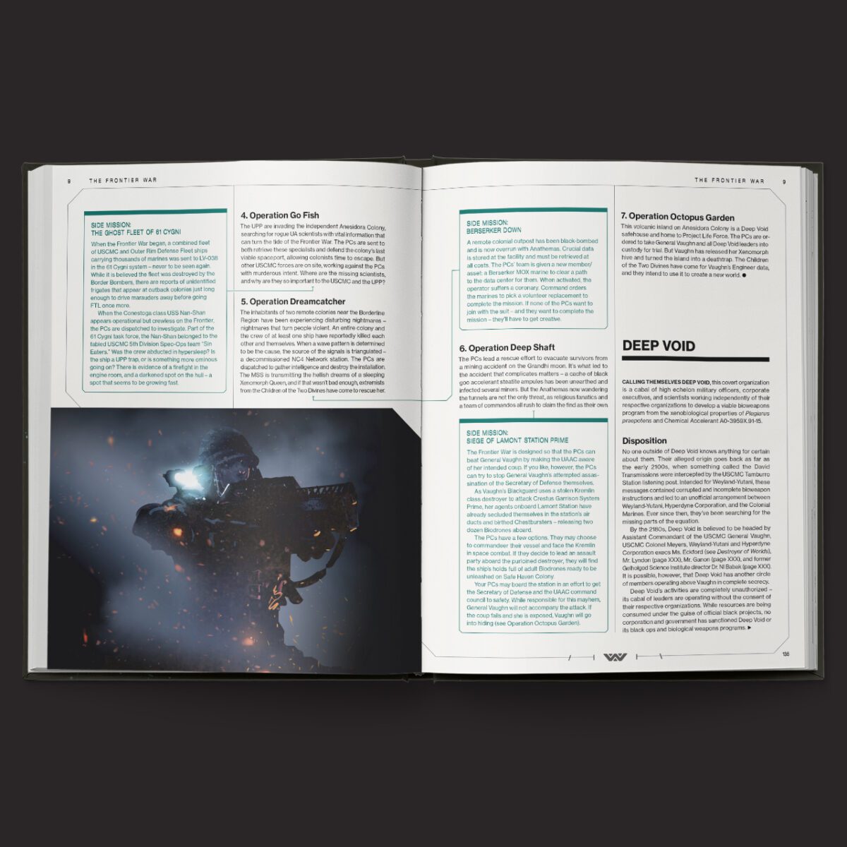 Colonial Marines Operations Manual Evolved Edition - Free League Publishing